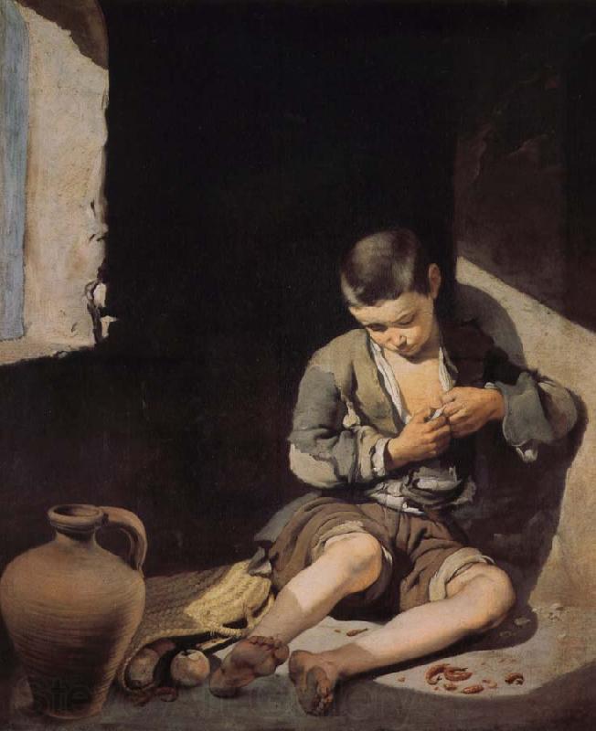 Bartolome Esteban Murillo Small beggar Germany oil painting art